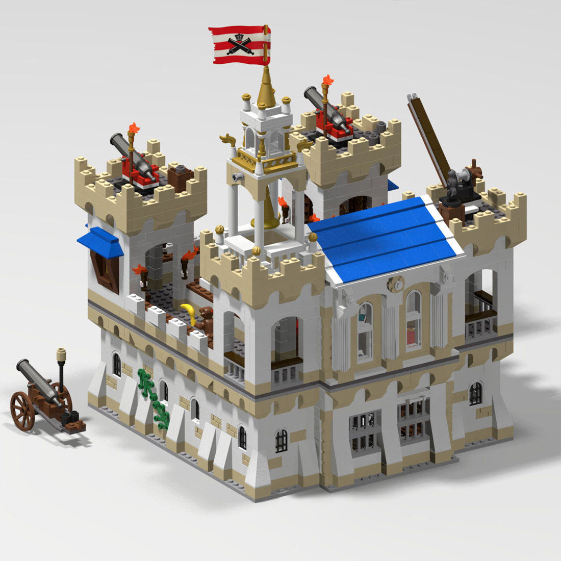 MOC-109026 English Fort | lesdiy.com