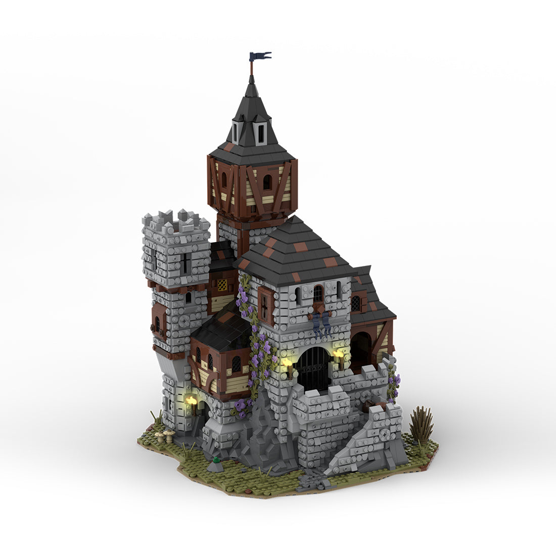 MOC-109930 Medieval Castle | lesdiy.com