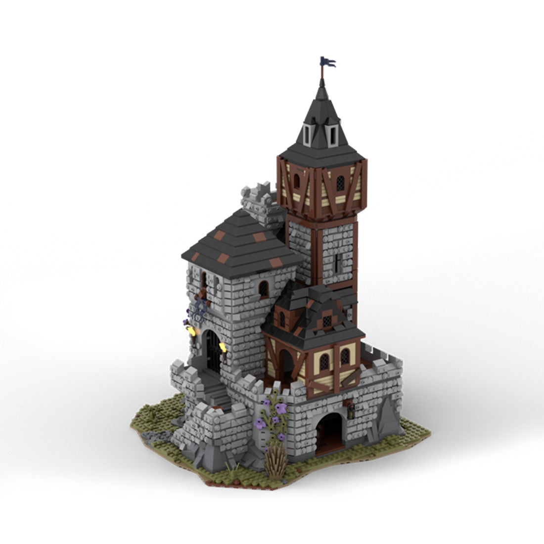 MOC-109930 Medieval Castle | lesdiy.com