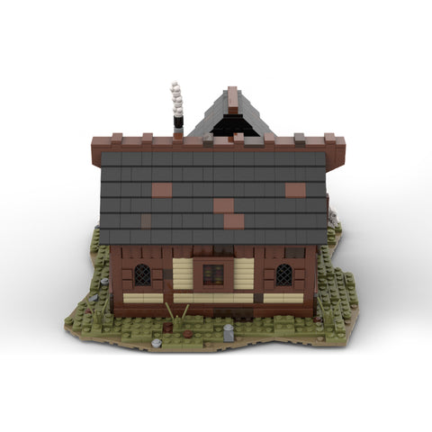 MOC-112418 Medieval Hunter`s Burrow | lesdiy.com