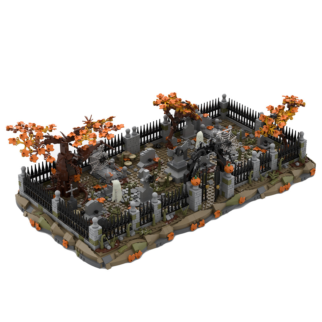 MOC-118177 Haunted Cemetery | lesdiy.com