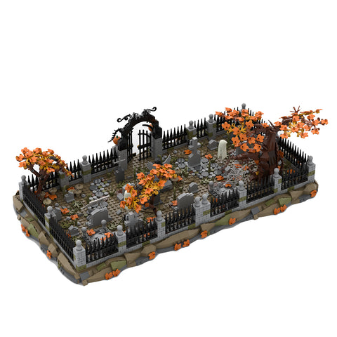 MOC-118177 Haunted Cemetery | lesdiy.com