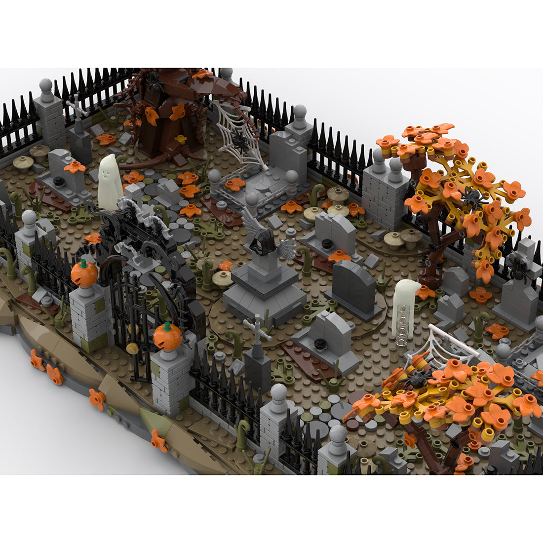 MOC-118177 Haunted Cemetery | lesdiy.com