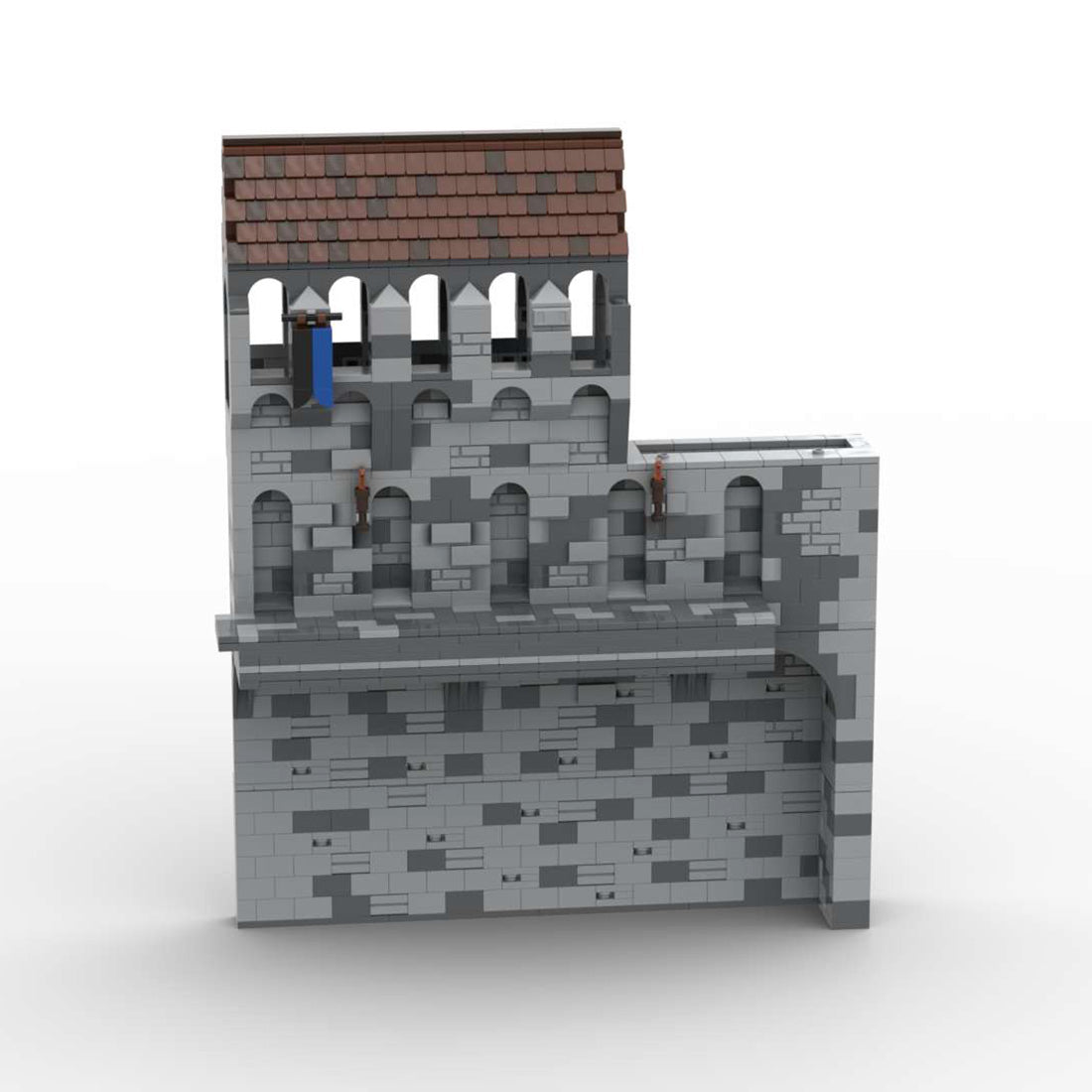 MOC-131248 H13 Inner Palace Wall | lesdiy.com