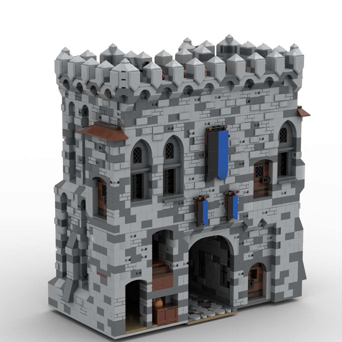 MOC-131249 H14 Main Gatehouse | lesdiy.com