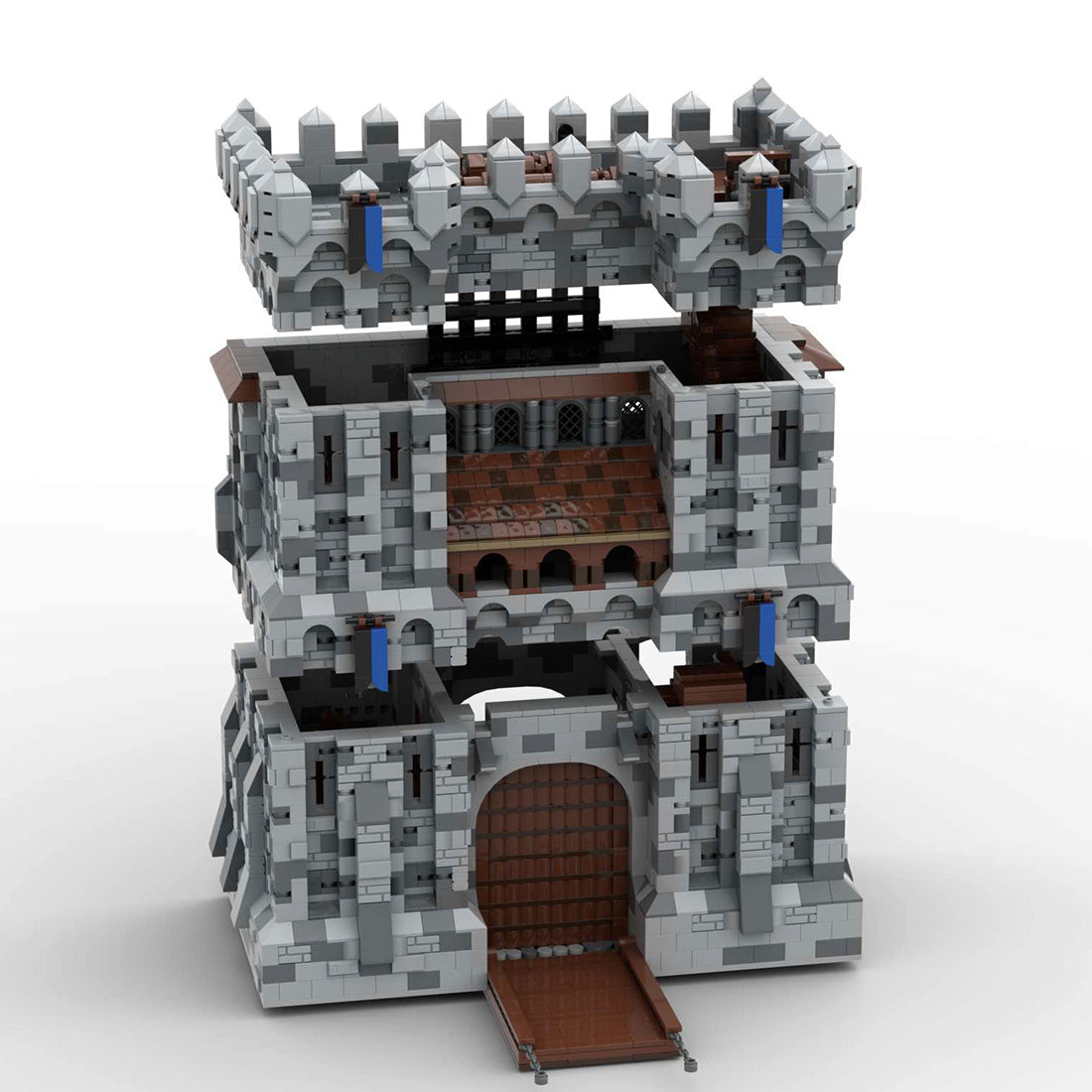 MOC-131249 H14 Main Gatehouse | lesdiy.com