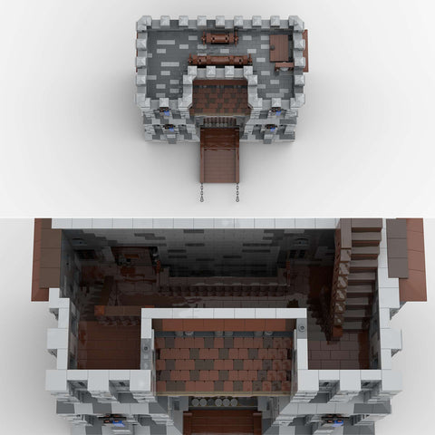 MOC-131249 H14 Main Gatehouse | lesdiy.com