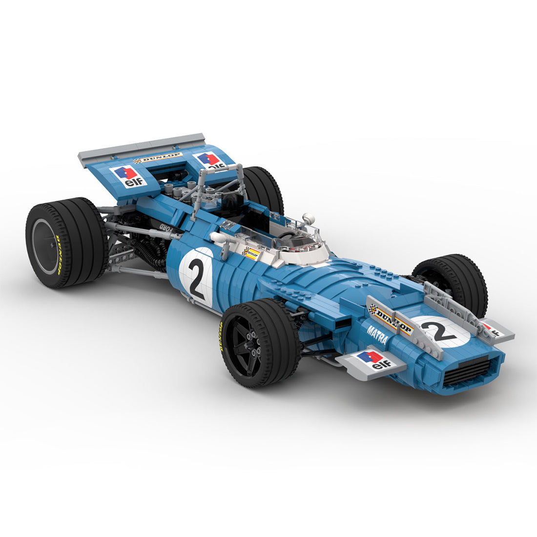 MOC-14940 Matra MS80 - scale 1:8 | LesDiy