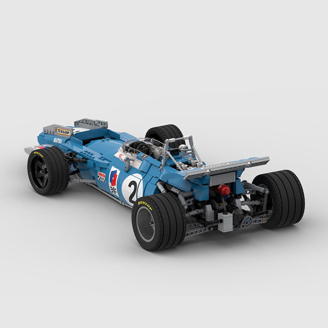 MOC-14940 Matra MS80 - scale 1:8 | LesDiy