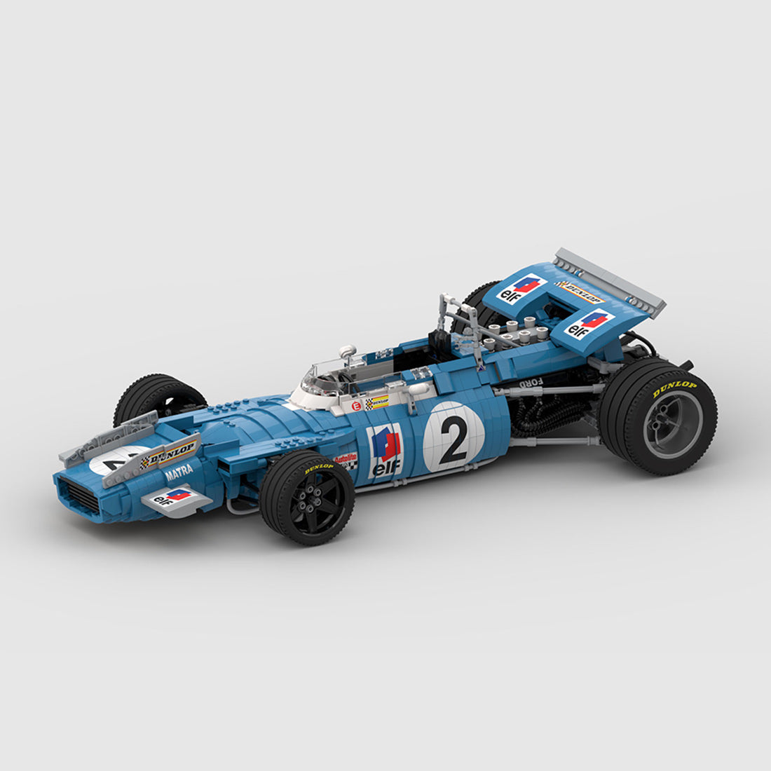 MOC-14940 Matra MS80 - scale 1:8 | LesDiy