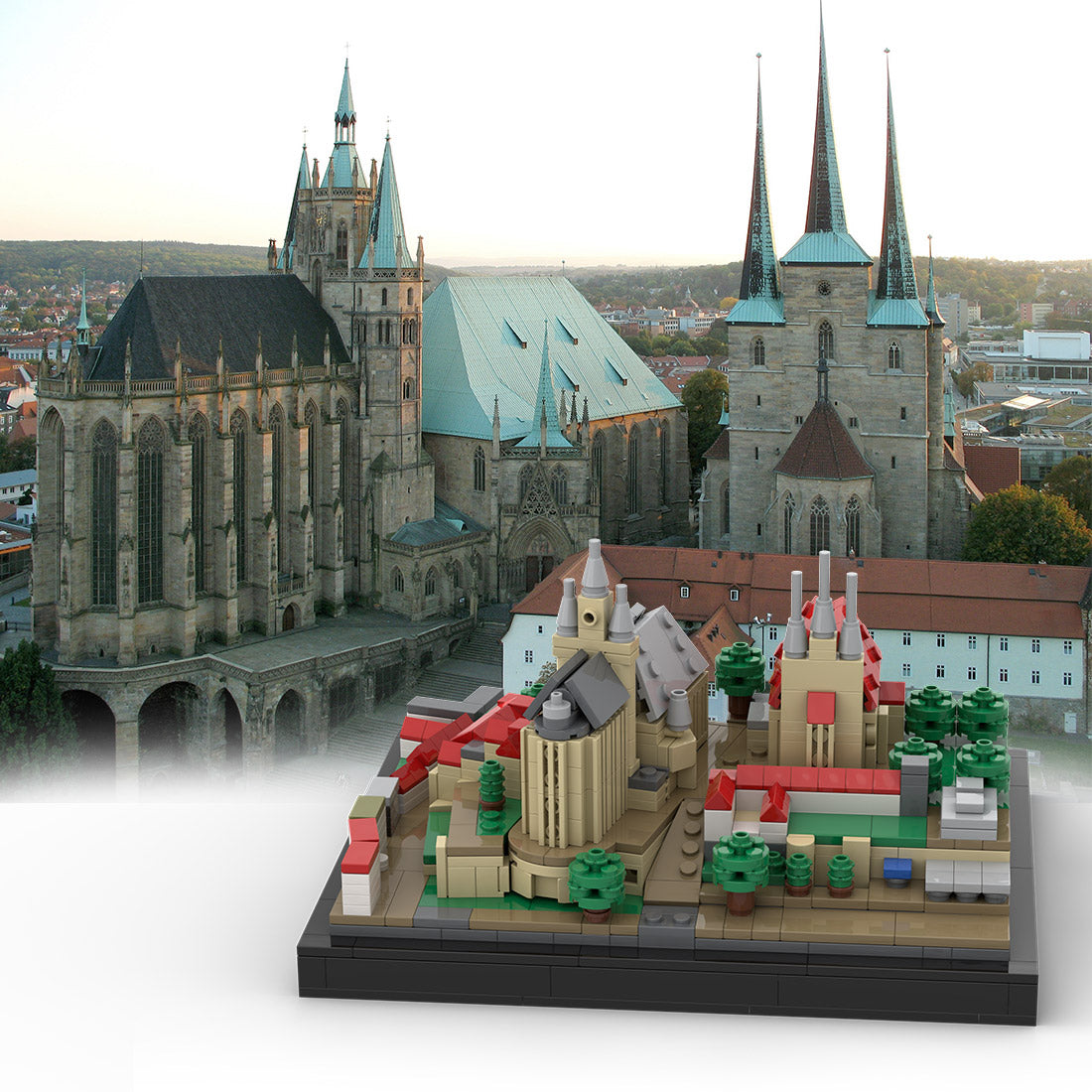 MOC-153457 Erfurt Cathedral | lesdiy.com