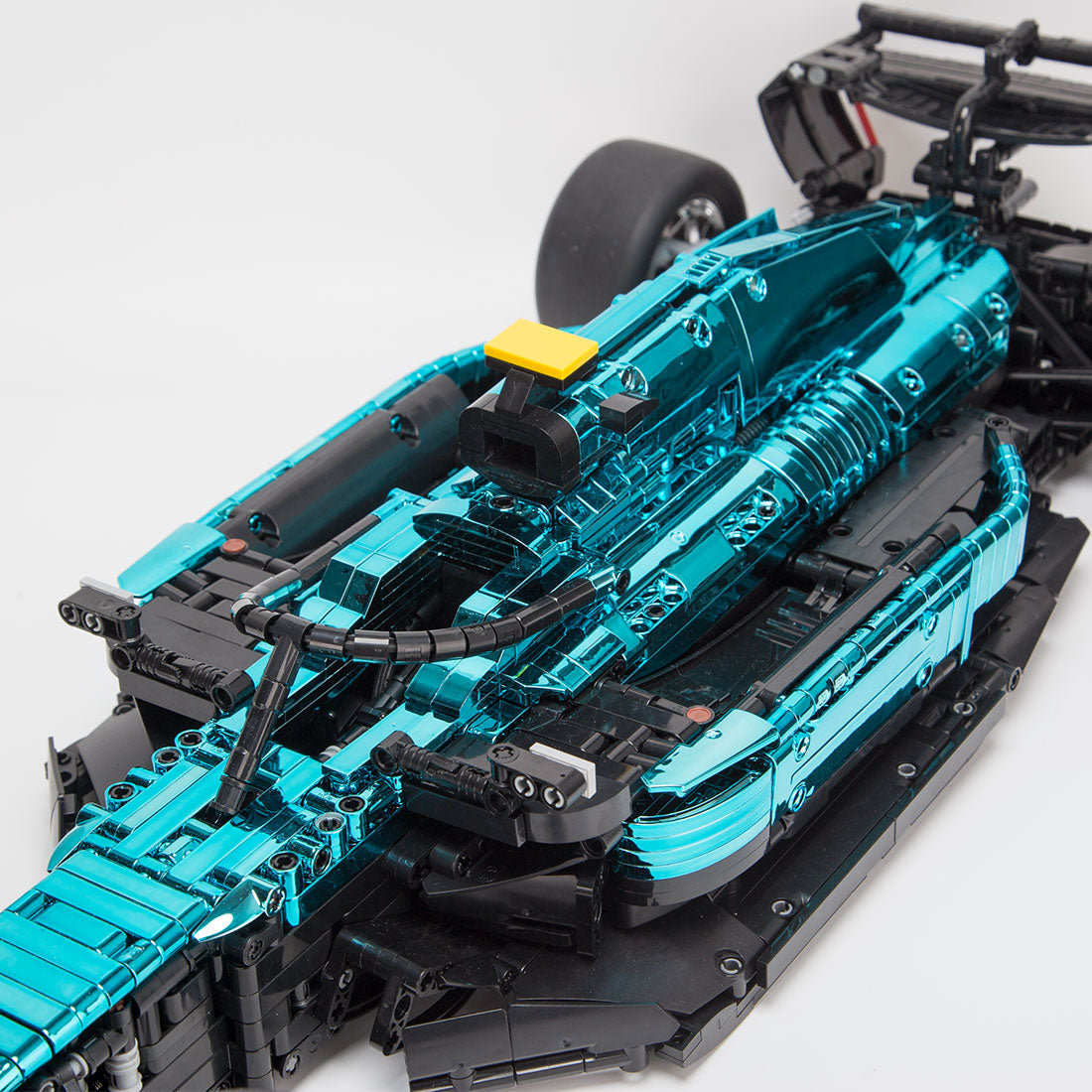 MOC-158977 AMR23 Electric Plating Exterior Track Car | lesdiy.com