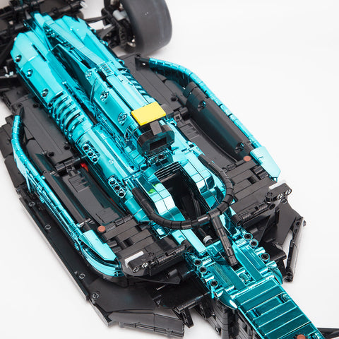 MOC-158977 AMR23 Electric Plating Exterior Track Car | lesdiy.com