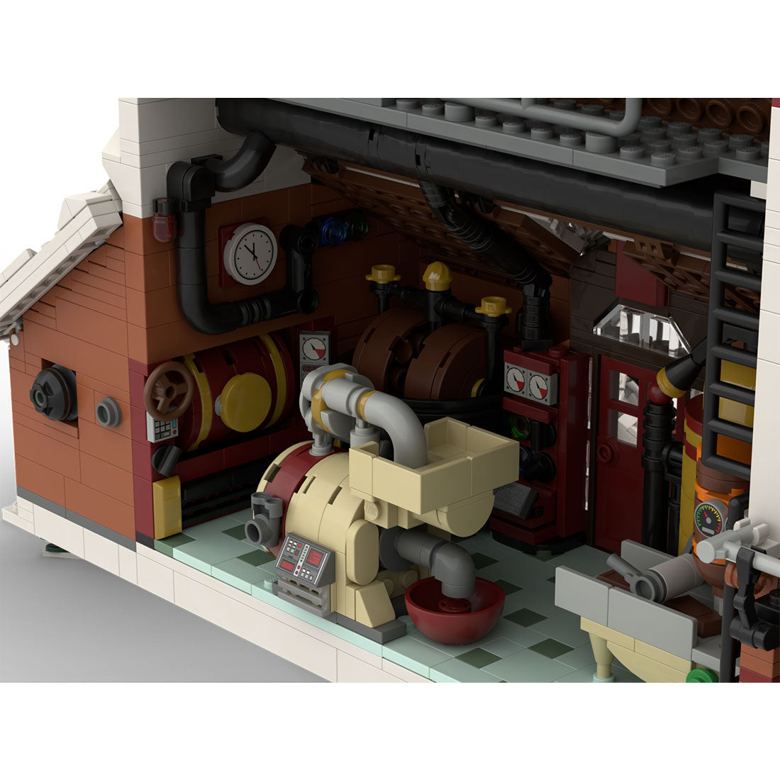 MOC-162963 Winter Village-Chocolate Factory Christmas | lesiy.com