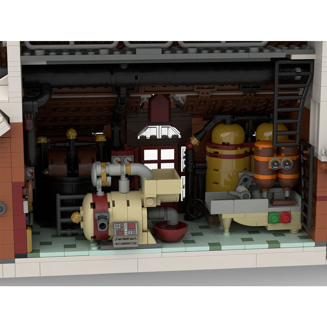 MOC-162963 Winter Village-Chocolate Factory Christmas | lesiy.com