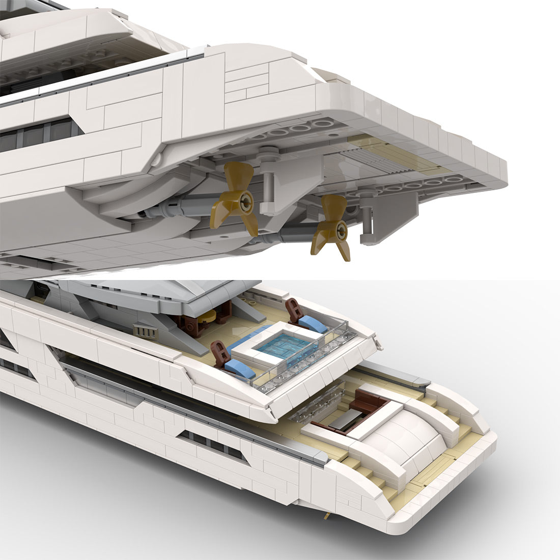 MOC-164898 Midi Scale Yacht | lesdiy.com