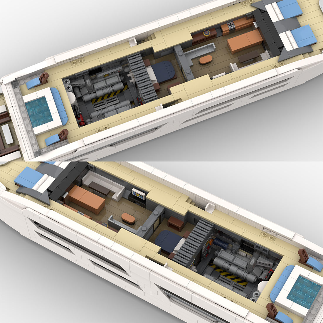 MOC-164898 Midi Scale Yacht | lesdiy.com