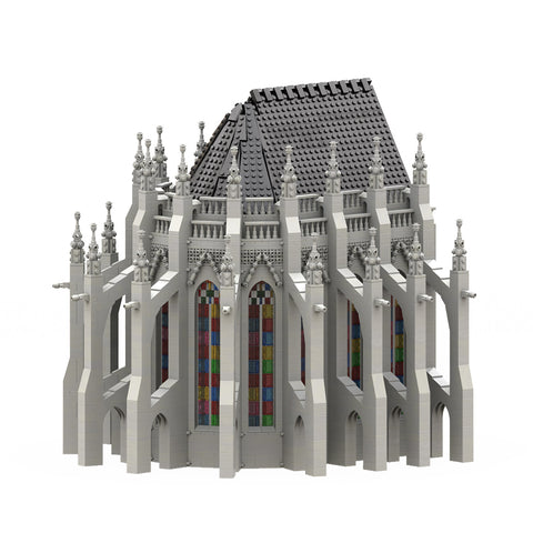 MOC-165277 Gothic Cathedral Module 1-Choir | lesdiy.com