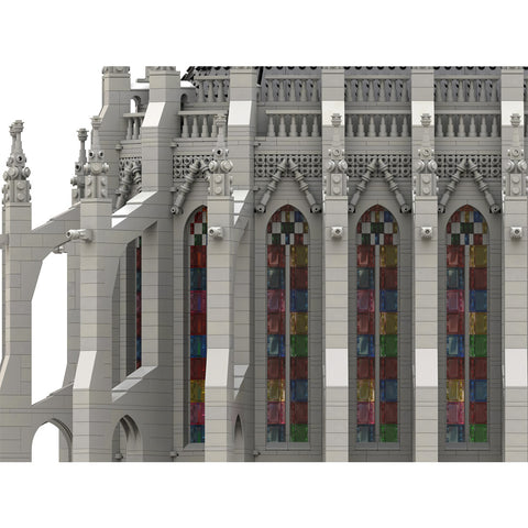 MOC-165277 Gothic Cathedral Module 1-Choir | lesdiy.com