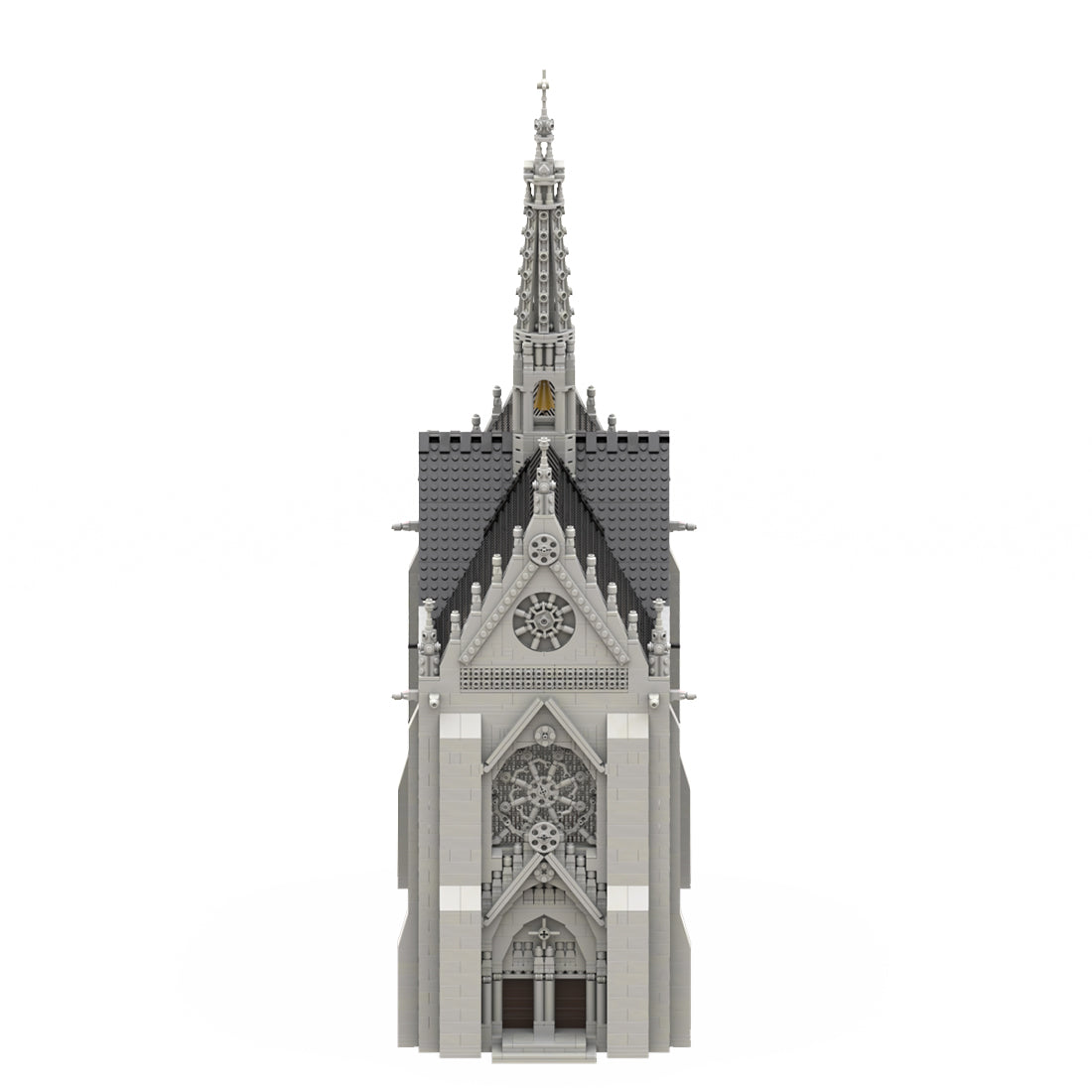 MOC-165277 Gothic Cathedral Module 2-Cross | lesdiy.com