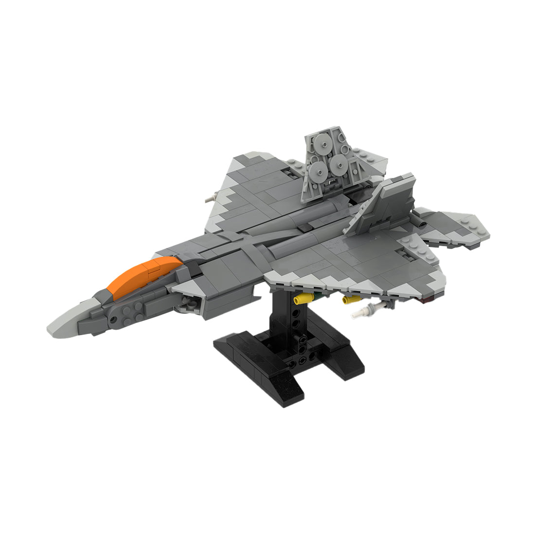 MOC-170089 F-22 Raptor | Stealth Fighter - 1:70 Scale | LesDiy