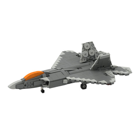 MOC-170089 F-22 Raptor | Stealth Fighter - 1:70 Scale | LesDiy