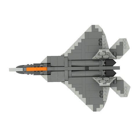 MOC-170089 F-22 Raptor | Stealth Fighter - 1:70 Scale | LesDiy