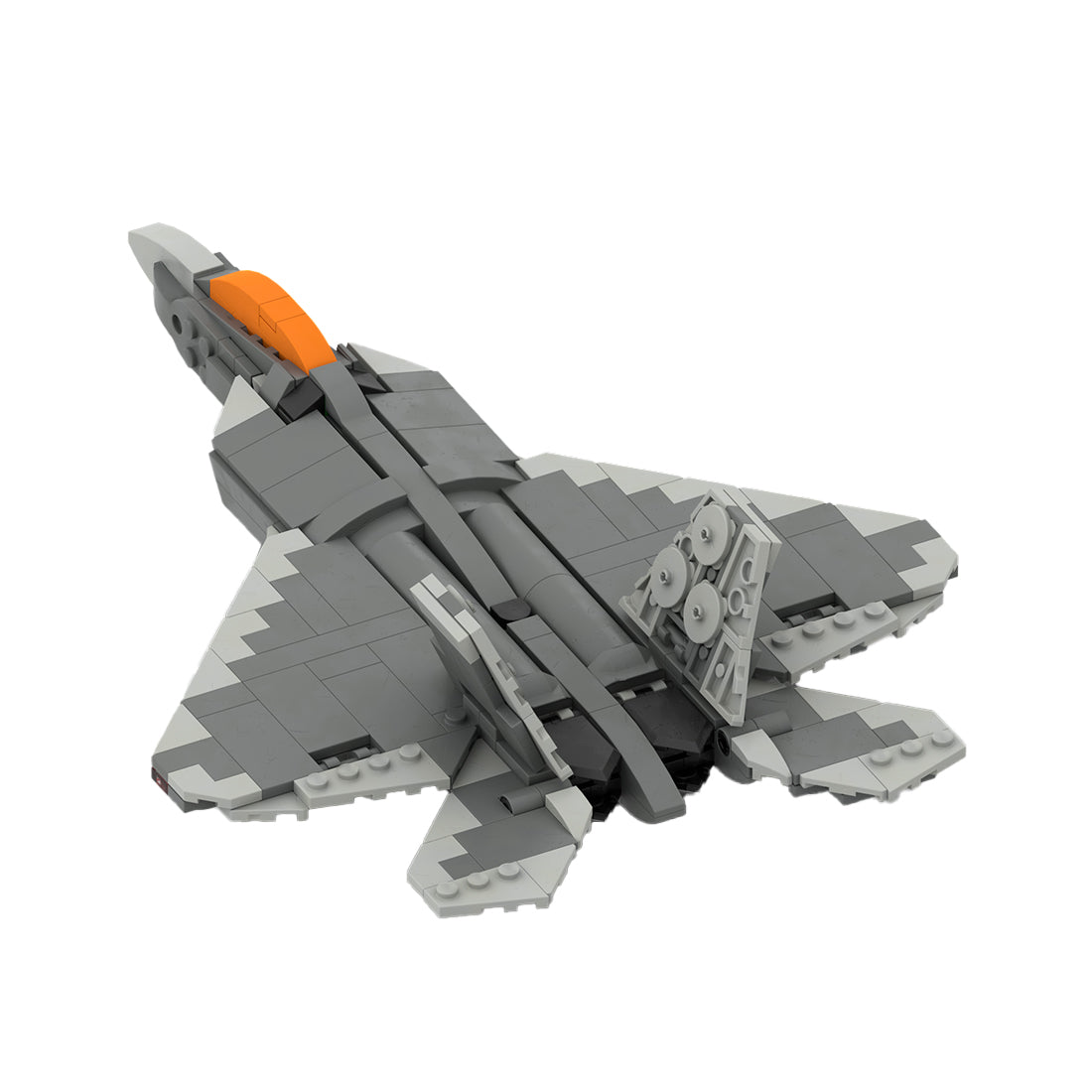 MOC-170089 F-22 Raptor | Stealth Fighter - 1:70 Scale | LesDiy