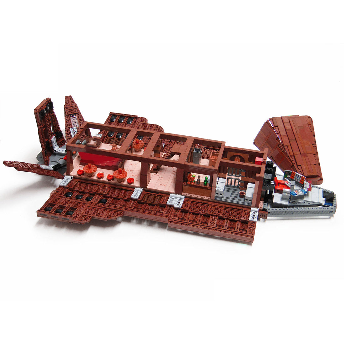 MOC-177669 RB Jabba's Sail Barge | lesdiy.com