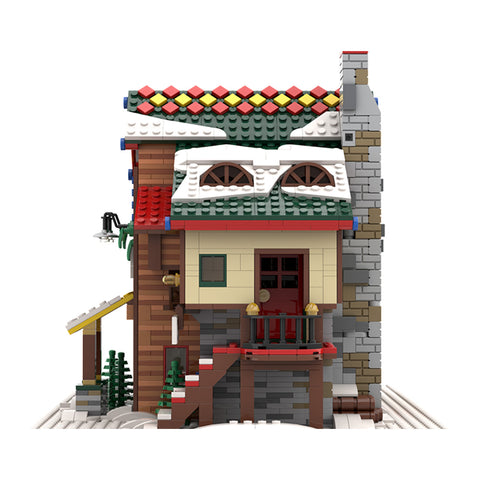 MOC-181276 Winter Village - Building Creation Station | lesdiy.com