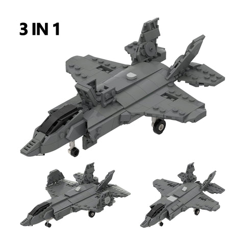 MOC-184012 F-35 Lightning II | A-B-C Collection - 1:70 Scale | LesDiy