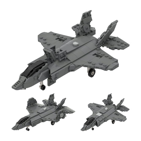 MOC-184012 F-35 Lightning II | A-B-C Collection - 1:70 Scale | LesDiy