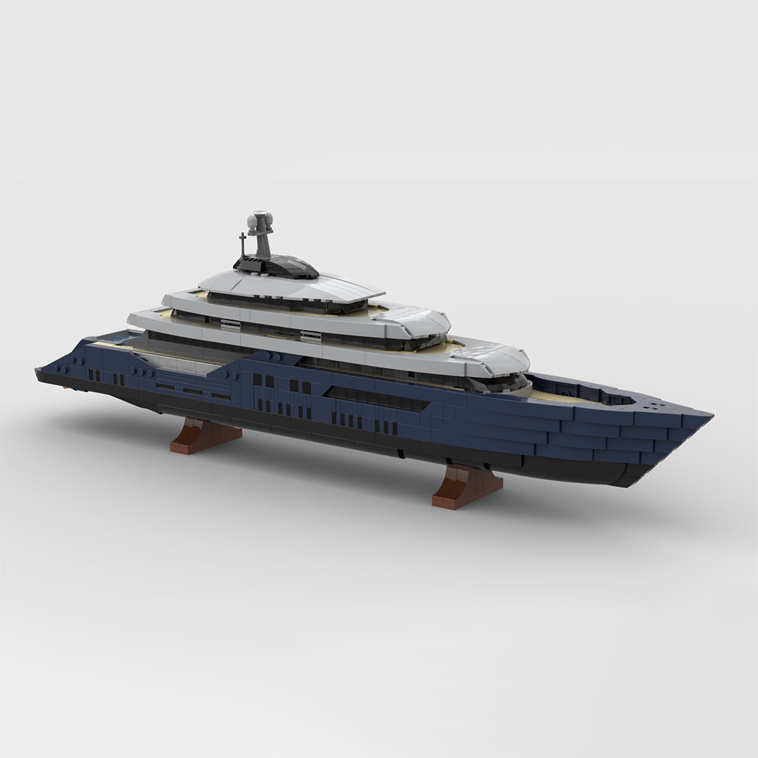 MOC-185088 Luxury Yacht (Mini Scale) | lesdiy.com