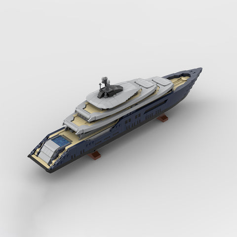 MOC-185088 Luxury Yacht (Mini Scale) | lesdiy.com