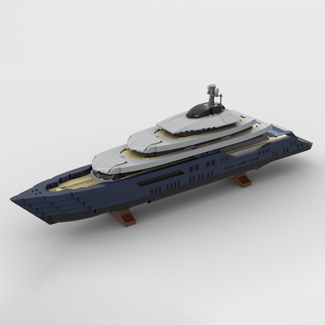 MOC-185088 Luxury Yacht (Mini Scale) | lesdiy.com