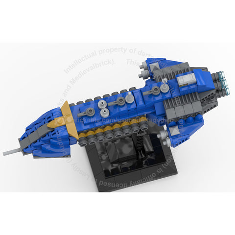 MOC-185374 Warhammer 40k Heavy Cruiser | lesdiy.com