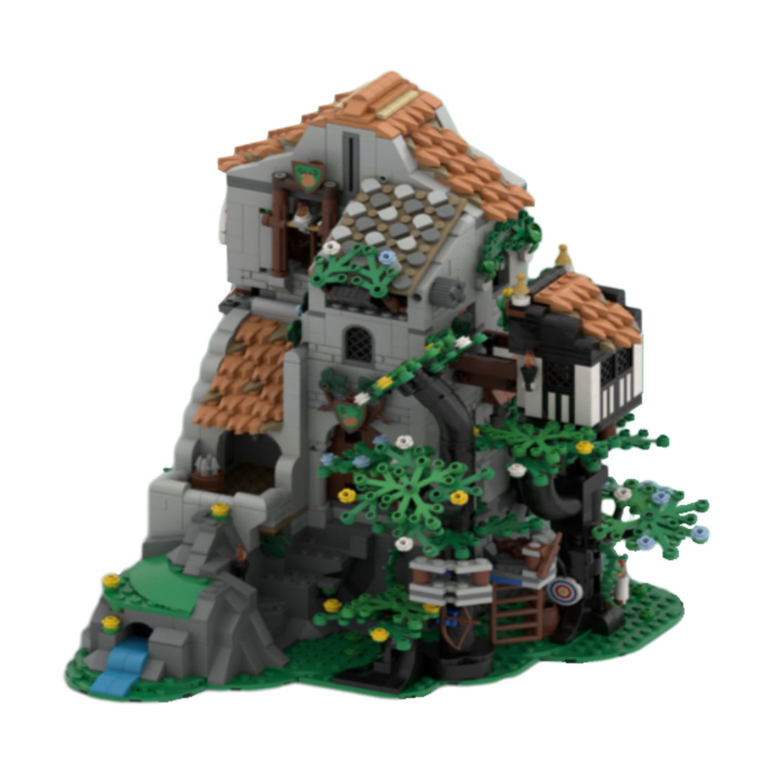 MOC-189040 Forest Castle | lesdiy.com