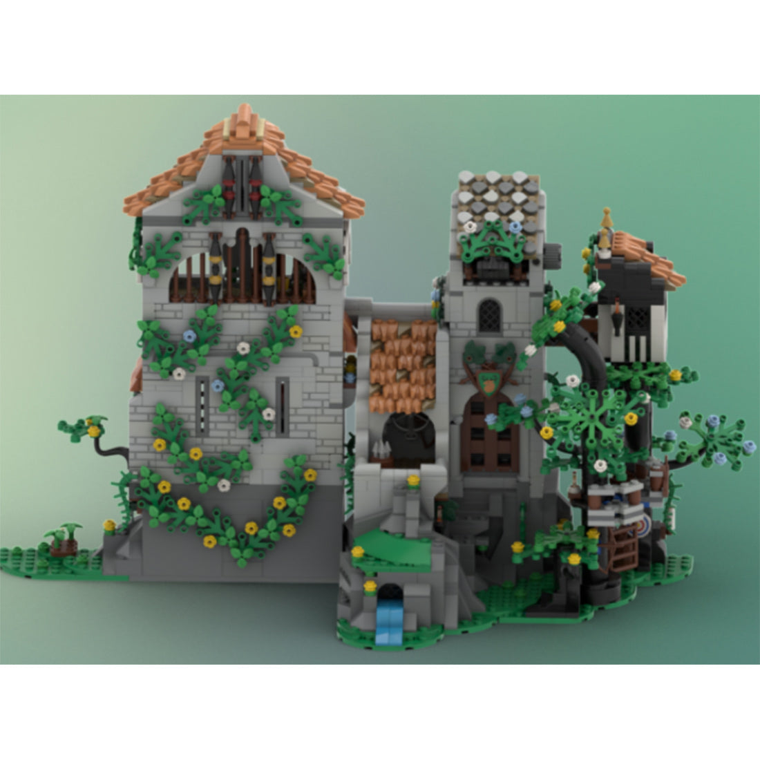 MOC-189040 Forest Castle | lesdiy.com