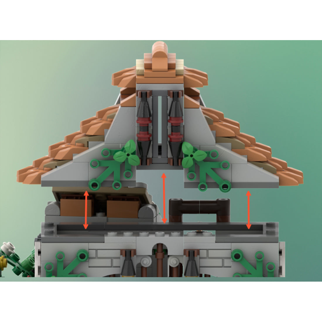 MOC-189040 Forest Castle | lesdiy.com