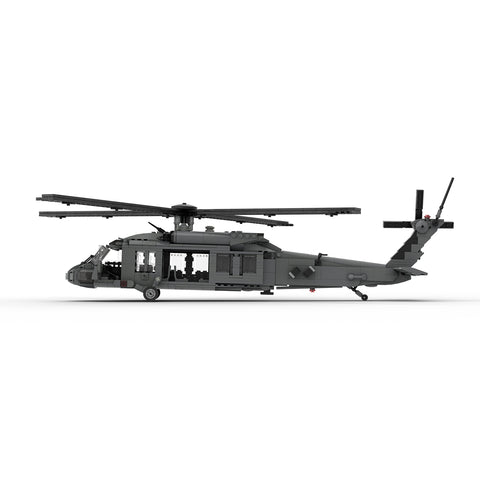 MOC-198409 Sikorsky | UH-60 BLACK HAWK - 1:35 Scale (v3) | LesDiy