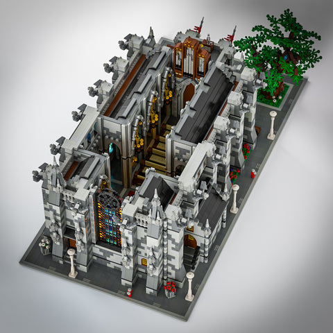 MOC-29962 Gothic Cathedral Module A | lesdiy.com