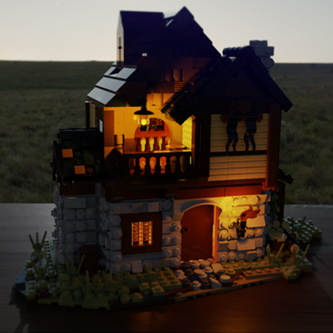 MOC-49535 MOC Custom Medieval House | lesdiy.com