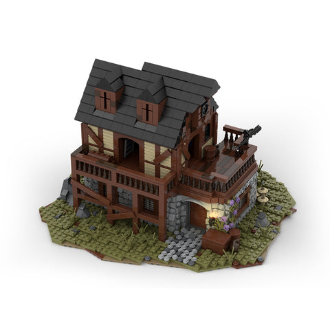 MOC-49665 MOC Medieval House #2 (Inn) | lesdiy.com