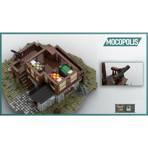 MOC-49665 MOC Medieval House #2 (Inn) | lesdiy.com