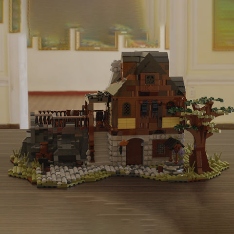 MOC-49666 Medieval Smithy | lesdiy.com