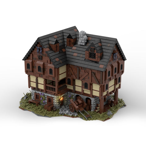 MOC-49721 Medieval Tavern House | lesdiy.com