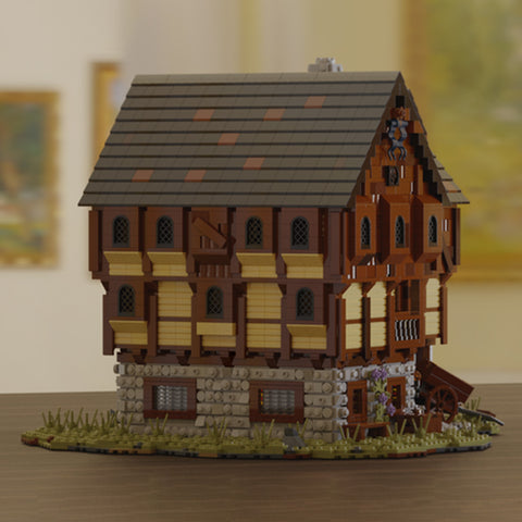 MOC-49721 Medieval Tavern House | lesdiy.com