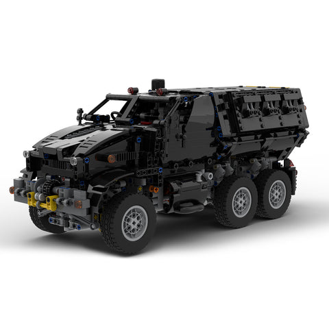 MOC-54624 The Beast MRAP Truck | lesdiy.com