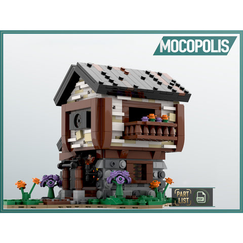 MOC-57549 Mini Medieval House | lesdiy.com