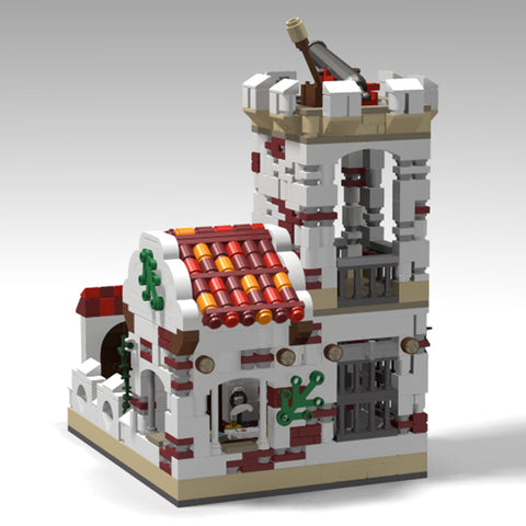 MOC-72193 Little brick fort | lesdiy.com